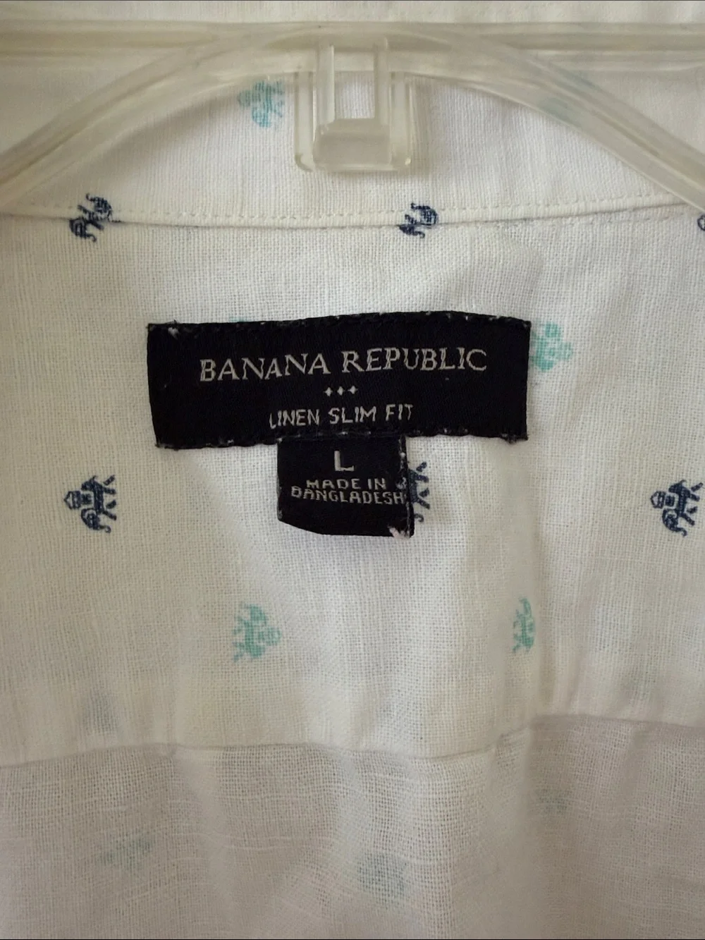Banana Republic crisp white